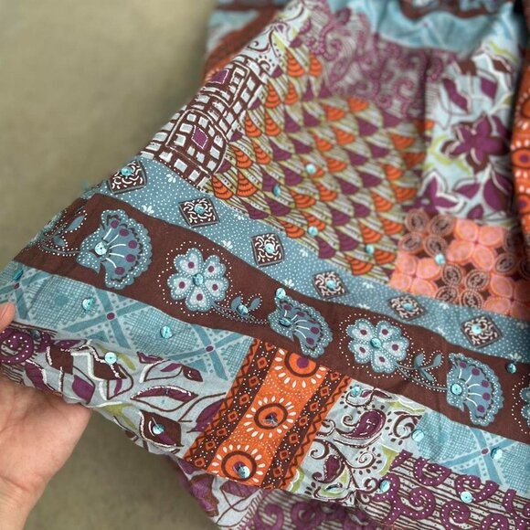 Vintage Halter Dress No Boundaries Boho Mini Dress Halter Ties XS-Small Y2K - Picture 6 of 8